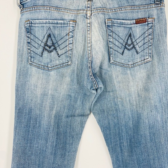 7 For All Mankind Rhinestone Bootcut Jeans – Women’s Size 28 - Picture 4 of 5